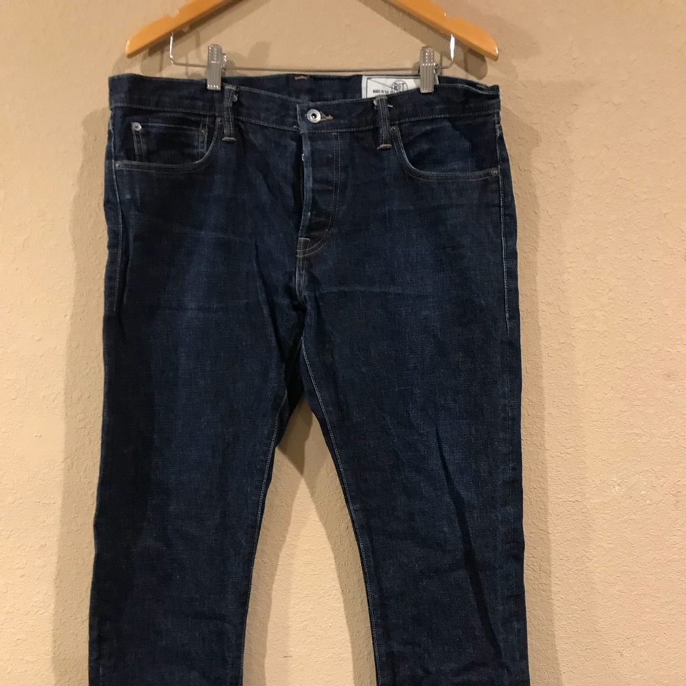 RGT Rogue Territory Raw Denim Skinny Jeans